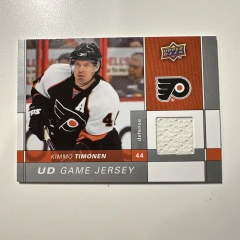 2009-10 Upper Deck UD Game Jersey #GJ-KT Kimmo Timonen